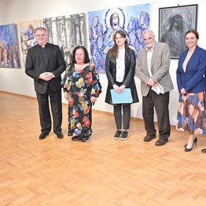 Otvorena izložba "Krist u središtu" Đure Sedera u Galeriji Martin Borković